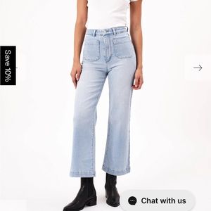 SOLD Rollas sailor jeans. Like new